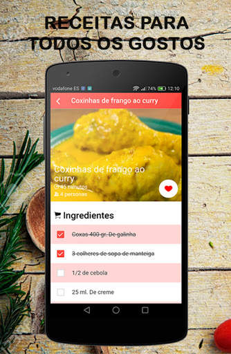 Receitas de frango screenshot 4