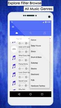 Faster Mp3 Music Player & Song Lyrics screenshot 1