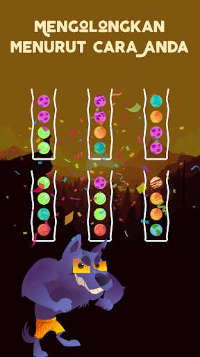 Ball Sort Puzzle : Mengatur warna bola screenshot 3