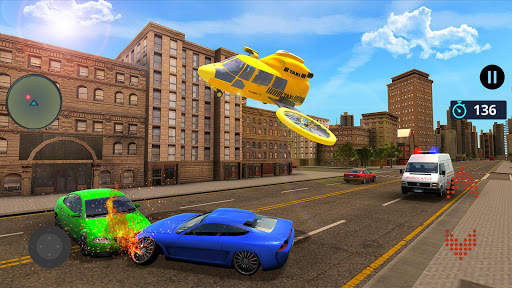 Real Flying Drone Taxi Simulator Driver screenshot 6