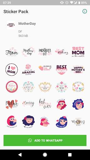Happy Mothers Day - Stickers for Whatsapp screenshot 2