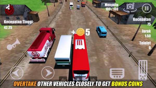 Telolet Bus Driving 3D скриншот 6