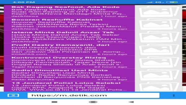 UR Browser screenshot 2