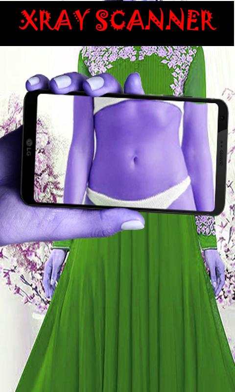 Girl Cloth Xray Scan Simulator screenshot 1