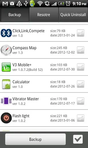 APK manager screenshot 1