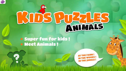 Kids Puzzle Games Animals screenshot 1
