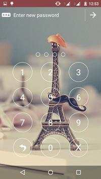 Paris App Lock Theme screenshot 3