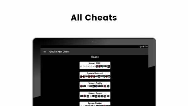 Cheat Guide GTA 5 (GTA V) screenshot 4
