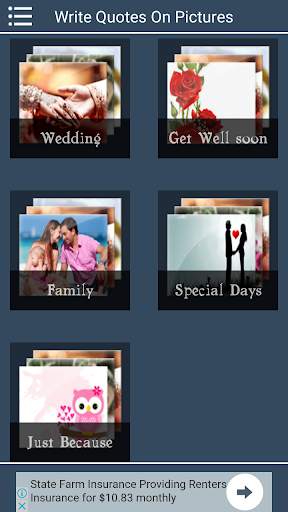 Write Quotes On Pictures - Photo Quotes Creator screenshot 1
