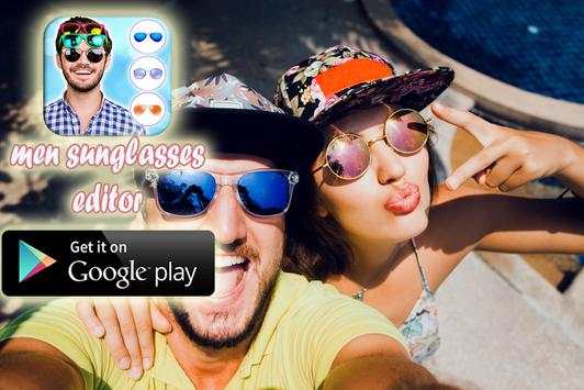 Men Sunglasses Photo Editor screenshot 1