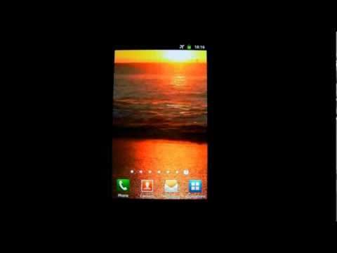Sunset Beach Live Wallpaper HD screenshot 1