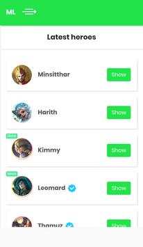 Build Mobile Legends screenshot 1
