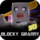 Granny Blocky Horror House 3D иконка