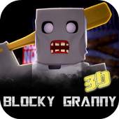Granny Blocky Horror House 3D 2.0