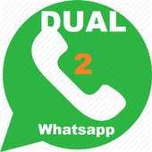 Multi accounts for whatsapp logo