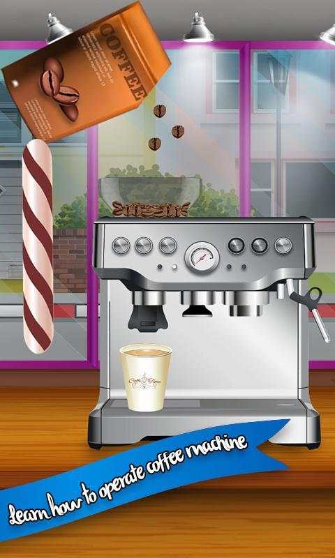 Coffee Maker Cafe Shop & Dessert Game screenshot 3