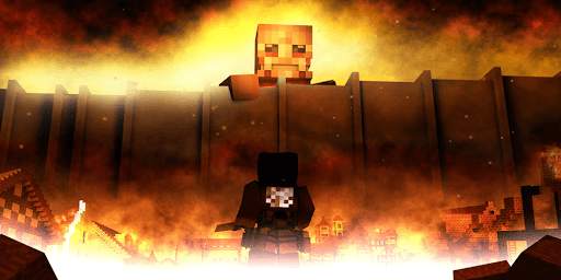 Map Attack of Titans For Minecraft screenshot 2