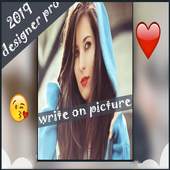 Professional designer - write on photos 1.0