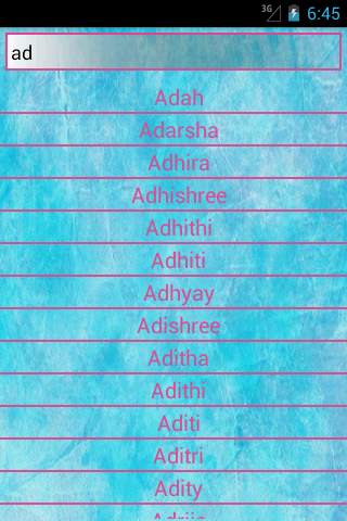 Baby Names Boy-Girl 3 تصوير الشاشة