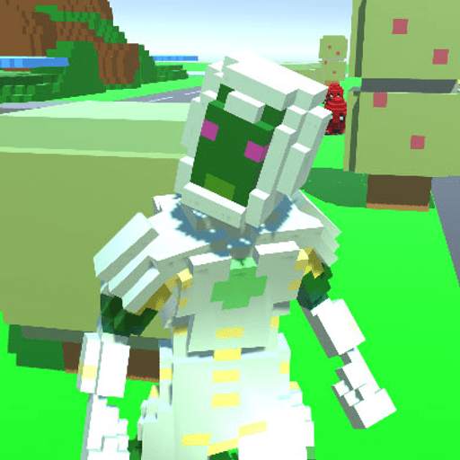 Steel Craft Man vs Tpose Cartoon Cat at Bus City 1.0