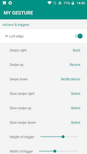 My Gesture - Edge navigation gesture screenshot 3
