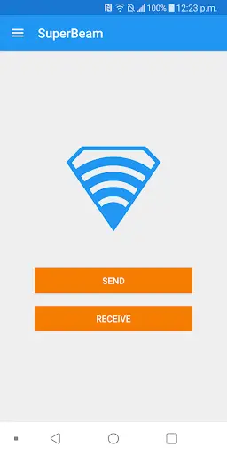 SuperBeam | WiFi Direct Share скриншот 1