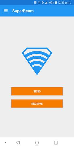 SuperBeam | WiFi Direct Share screenshot 1