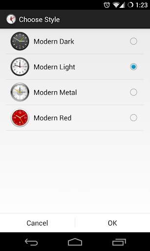 Animated Analog Clock Widget screenshot 4