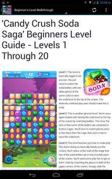 Guide For Candy Crush Soda screenshot 2