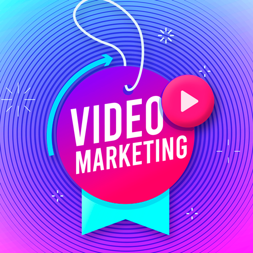Marketing video maker icon