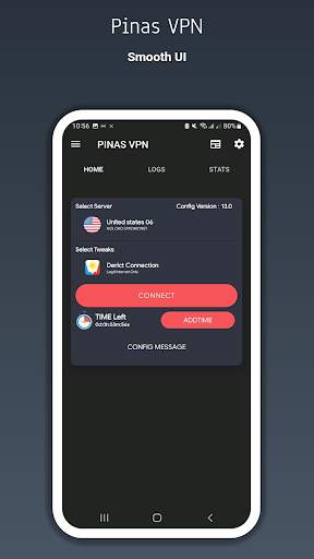 PINAS VPN screenshot 2
