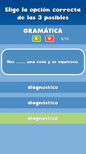 Guess the correct word Spanish screenshot 2