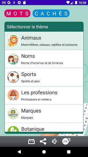 Mots cachés - mêlés screenshot 3