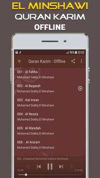Full Quran minshawi offline screenshot 2