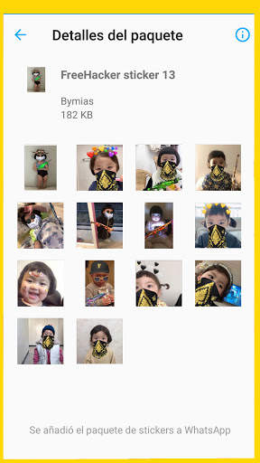 FF Stickers for WhatsApp - WAStickerApps screenshot 3