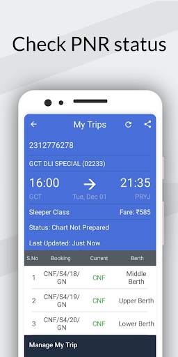 Indian Railway & IRCTC Info app screenshot 5