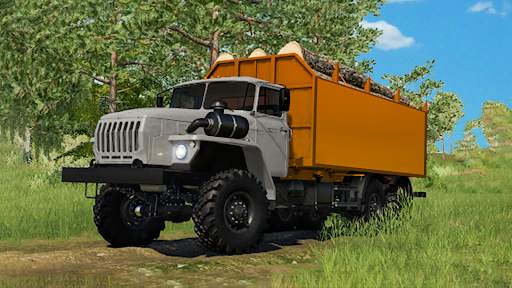 Russian truck driving sim game screenshot 2