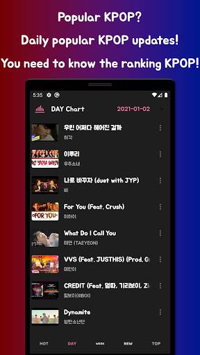 KPOP RANKING 3 تصوير الشاشة