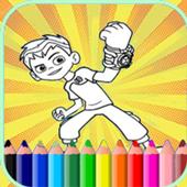 Coloring Pages For Ben Ten Alines icon