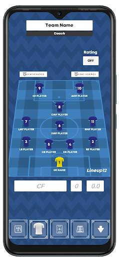 Lineup12 Build Football Lineup screenshot 7