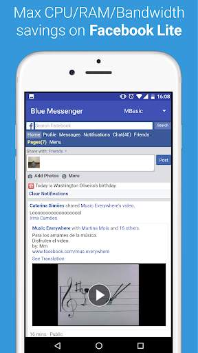 Blue Messenger screenshot 4