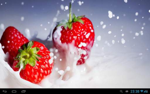 Клубника живые обои screenshot 5