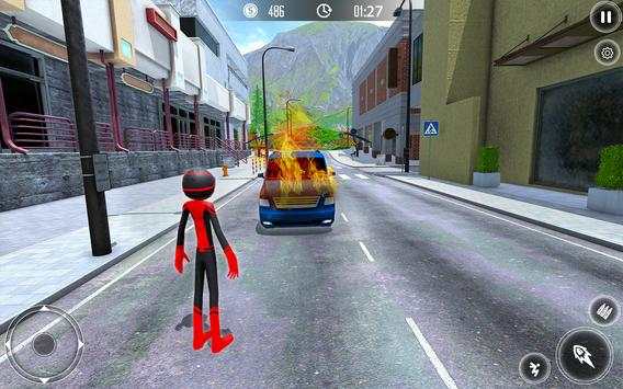 Stickman Crime City Game screenshot 5