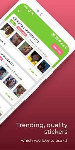 Malayalam Theri Stickers screenshot 2