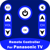 Panasonic TV Remote Control : All in One Remote أيقونة