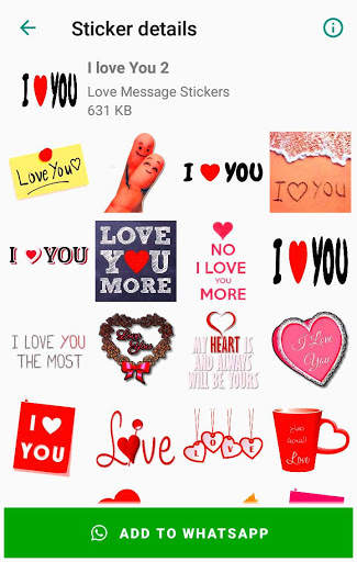 Love Stickers for WhatsApp - WAStickerApps ❤️❤️❤️ screenshot 2