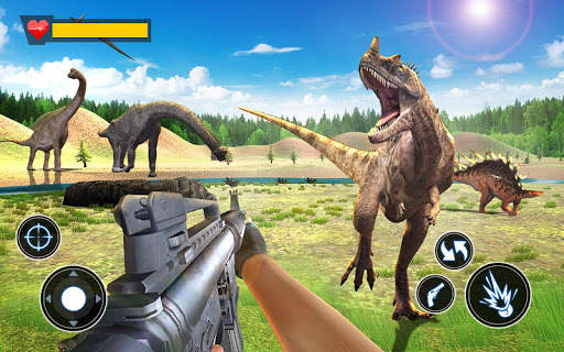 Real Dino Hunting Game Offline screenshot 2