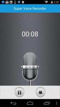 Super Voice Recorder 1 تصوير الشاشة