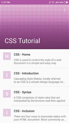 CSS Tutorial | Learn CSS Fully Offline screenshot 1