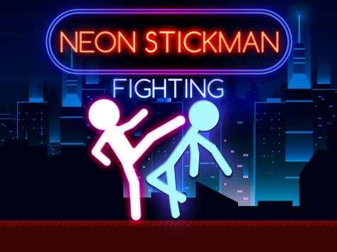 Stickman Fighting 2 Speler Warriors Fysica Games screenshot 1